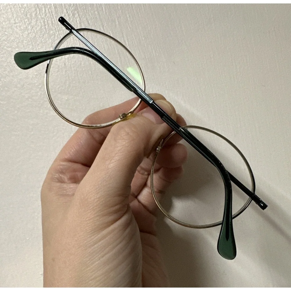 Andy Wolf 4713 Margit K.‎ Eye Glasses Gold Green Frames Only - Picture 2 of 12